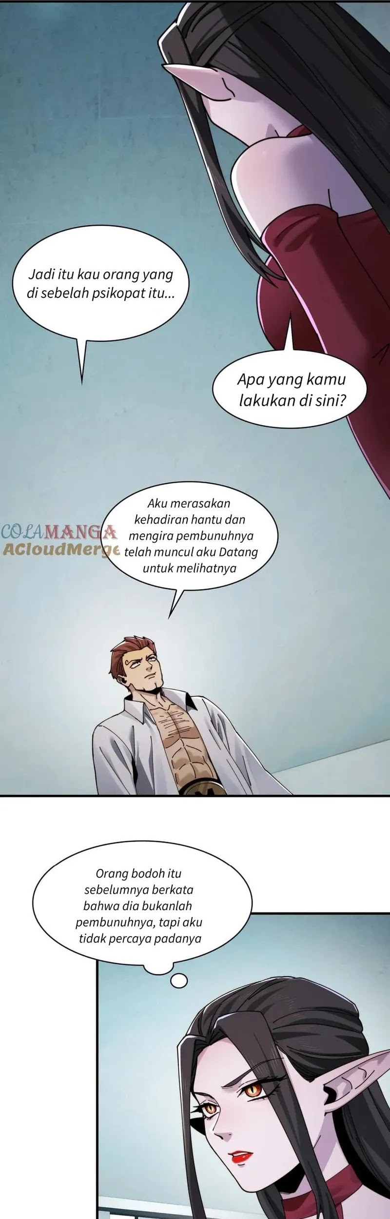 In the Face of Mental Illness Ghosts Are Nothing Chapter 101 Gambar 7