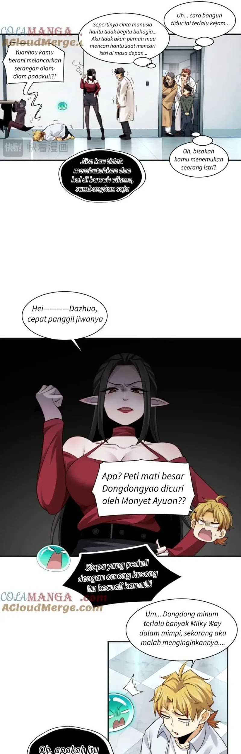 In the Face of Mental Illness Ghosts Are Nothing Chapter 102 Gambar 19
