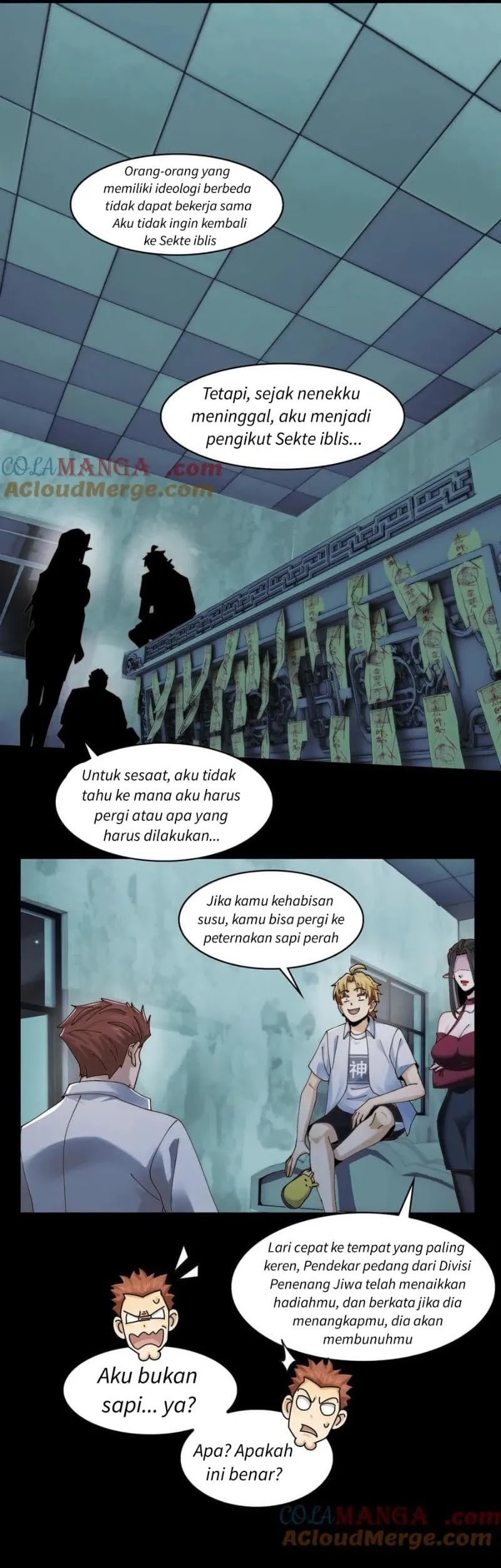 In the Face of Mental Illness Ghosts Are Nothing Chapter 111 Gambar 18