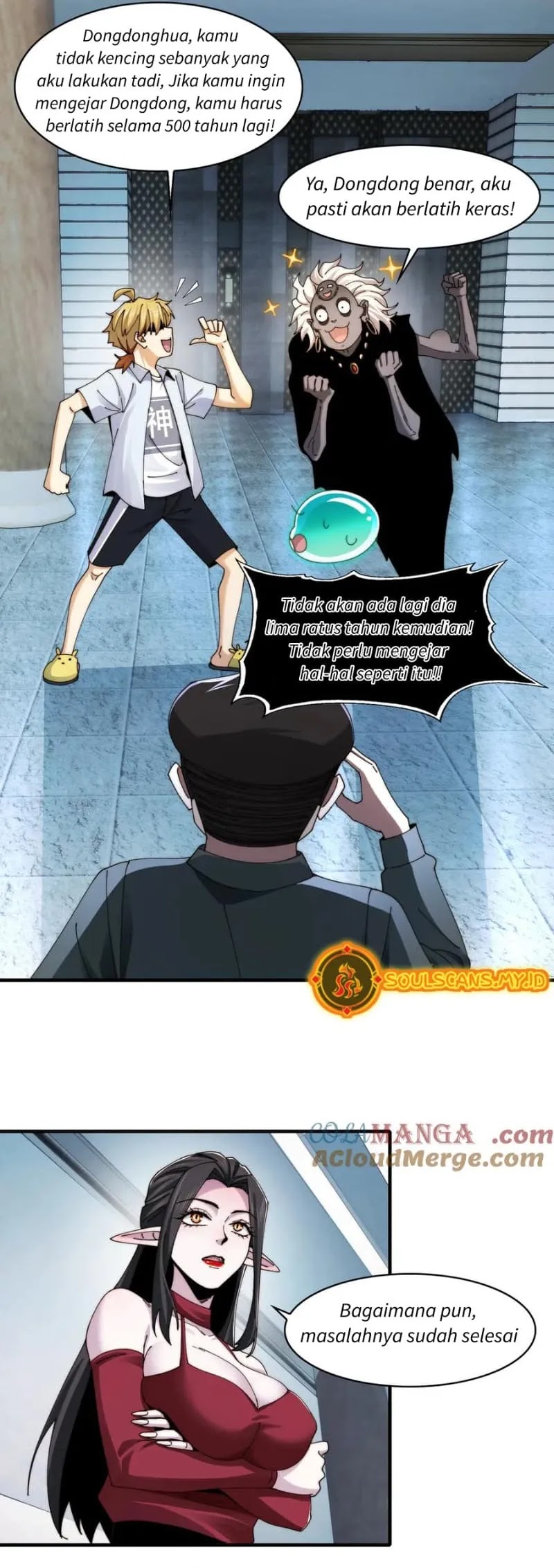 In the Face of Mental Illness Ghosts Are Nothing Chapter 111 Gambar 3