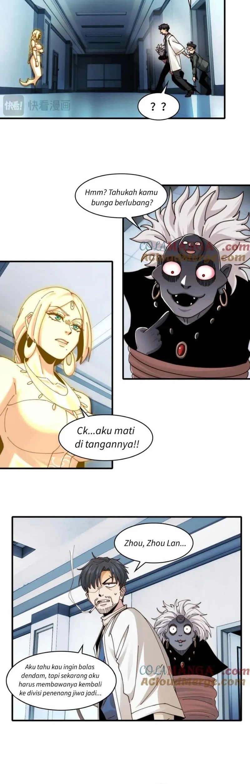 In the Face of Mental Illness Ghosts Are Nothing Chapter 111 Gambar 9