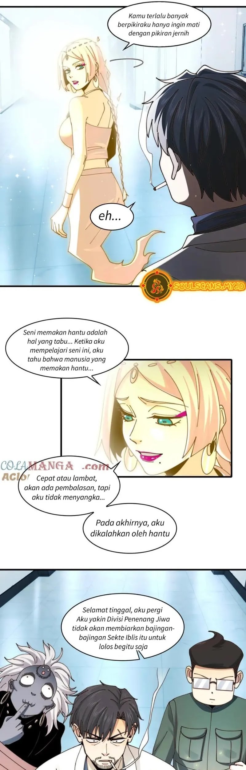 In the Face of Mental Illness Ghosts Are Nothing Chapter 111 Gambar 10