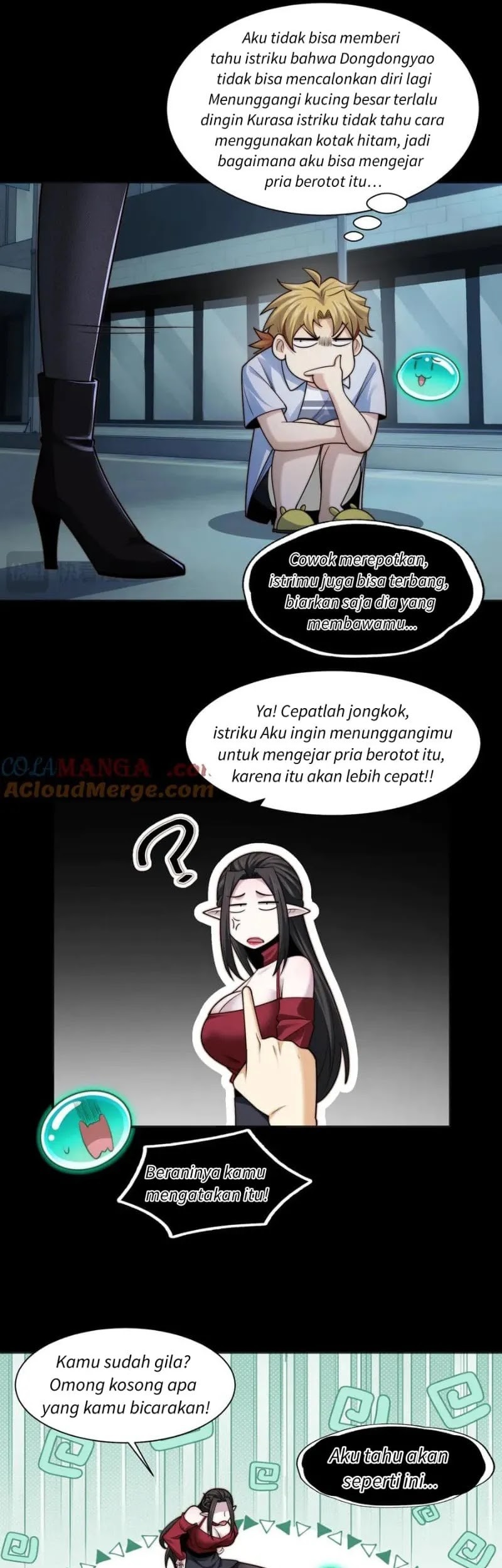 In the Face of Mental Illness Ghosts Are Nothing Chapter 112 Gambar 5