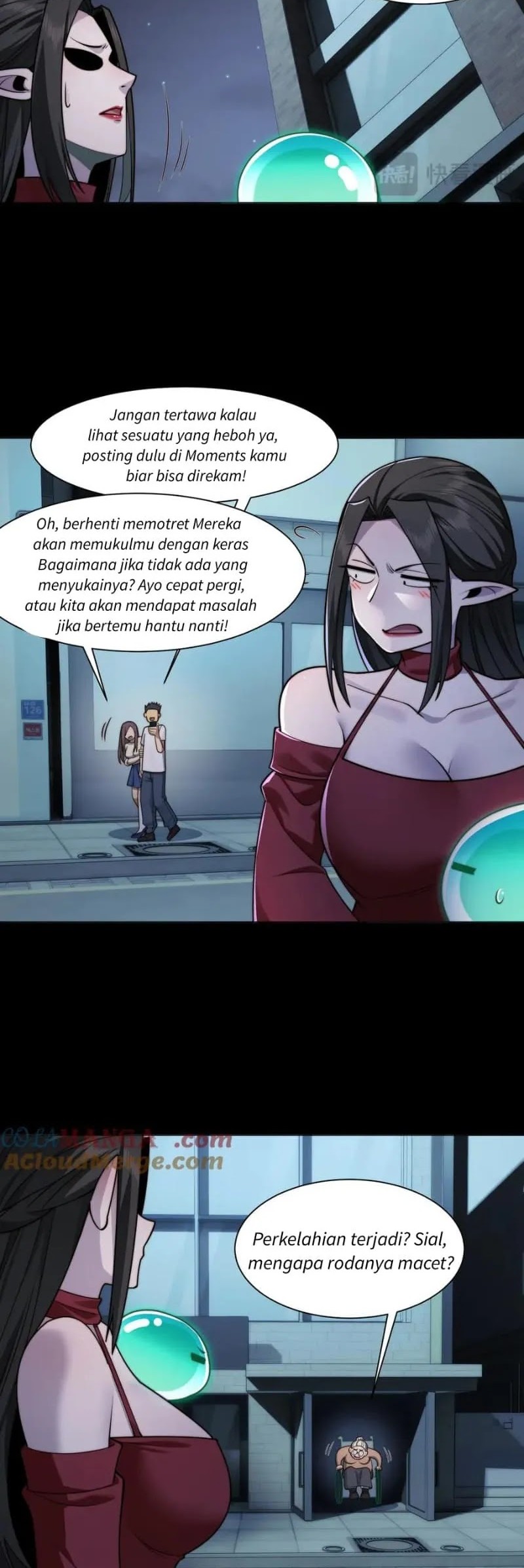 In the Face of Mental Illness Ghosts Are Nothing Chapter 112 Gambar 8