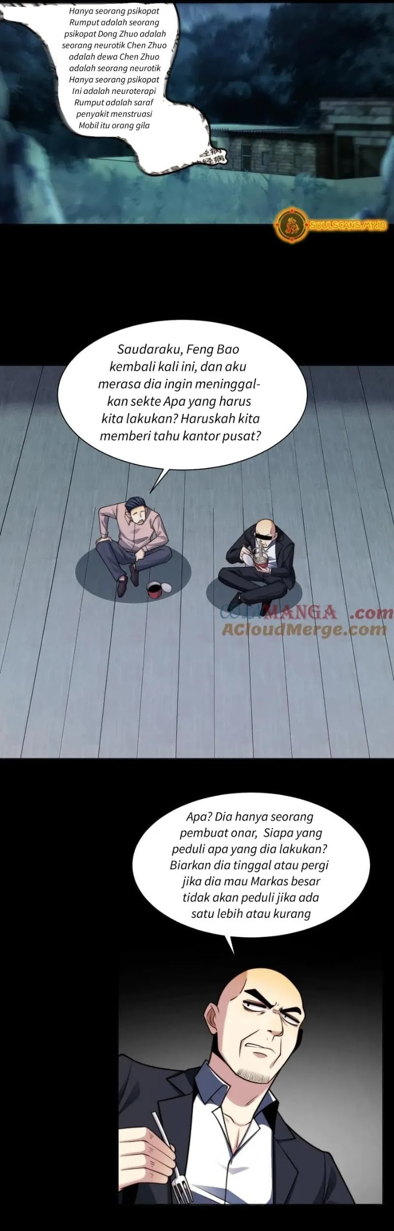 In the Face of Mental Illness Ghosts Are Nothing Chapter 112 Gambar 17