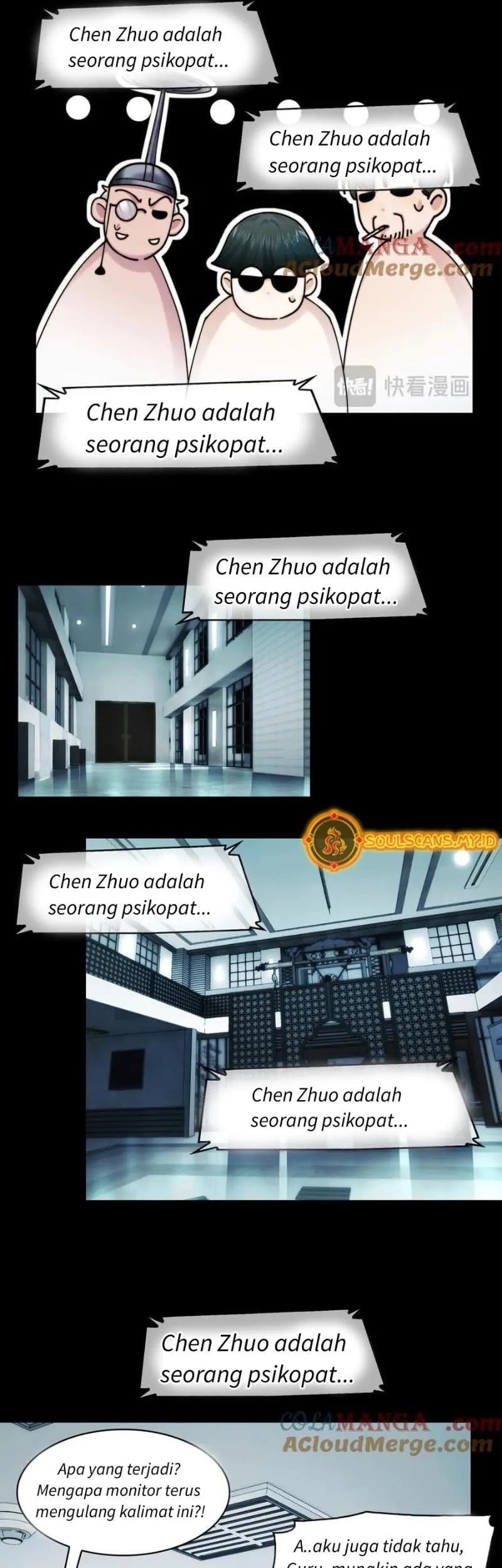 In the Face of Mental Illness Ghosts Are Nothing Chapter 113 Gambar 9