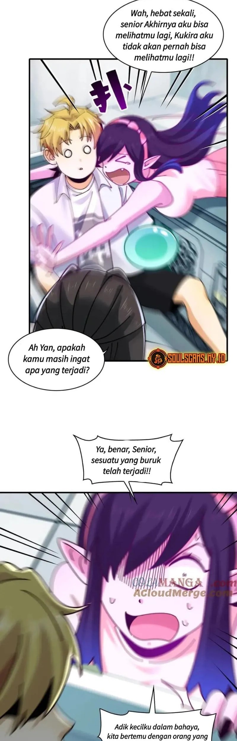 In the Face of Mental Illness Ghosts Are Nothing Chapter 118 Gambar 17