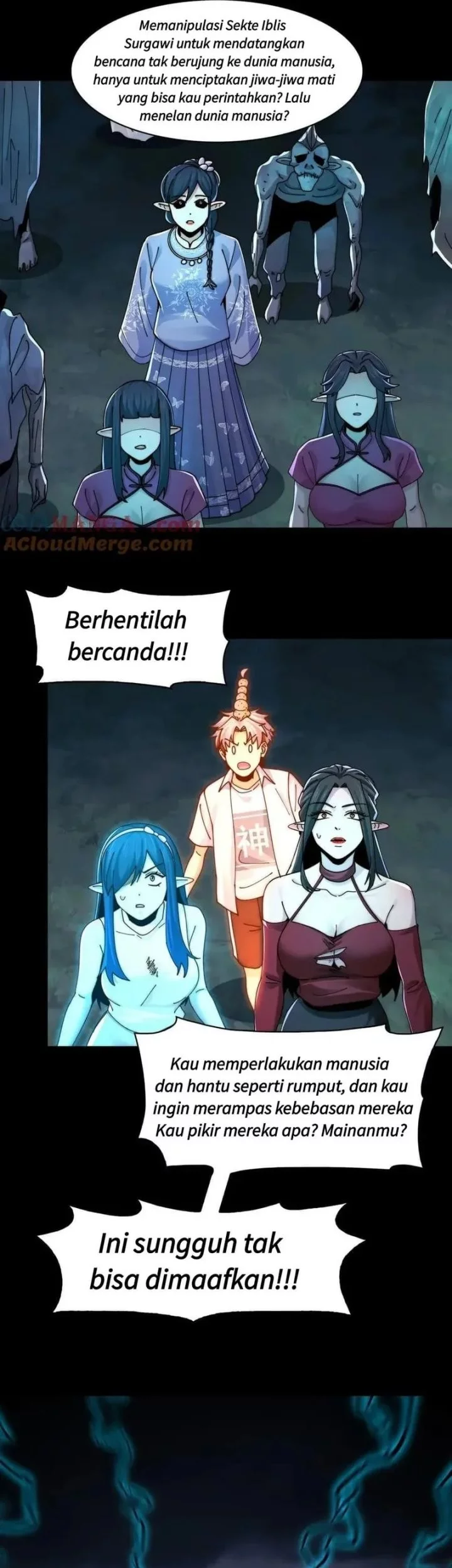 In the Face of Mental Illness Ghosts Are Nothing Chapter 130 Gambar 21