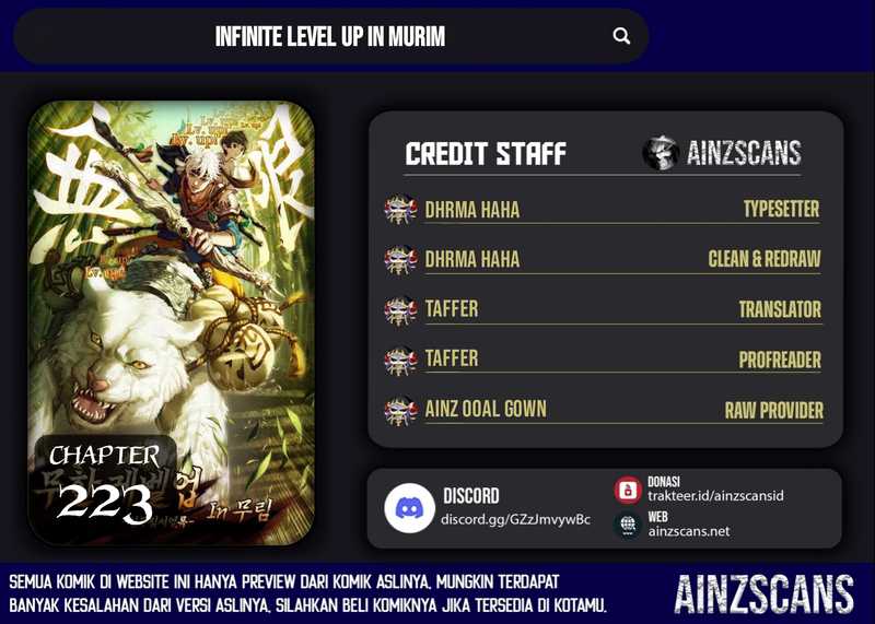 Baca Komik Infinite Level Up in Murim Chapter 223 Gambar 1