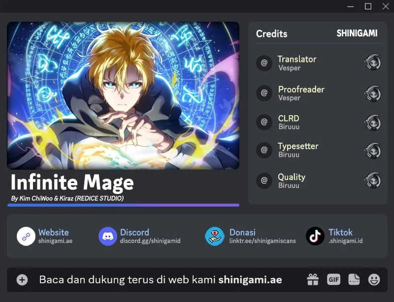 Komik Infinite Mage Chapter 148 gambar nomor 1