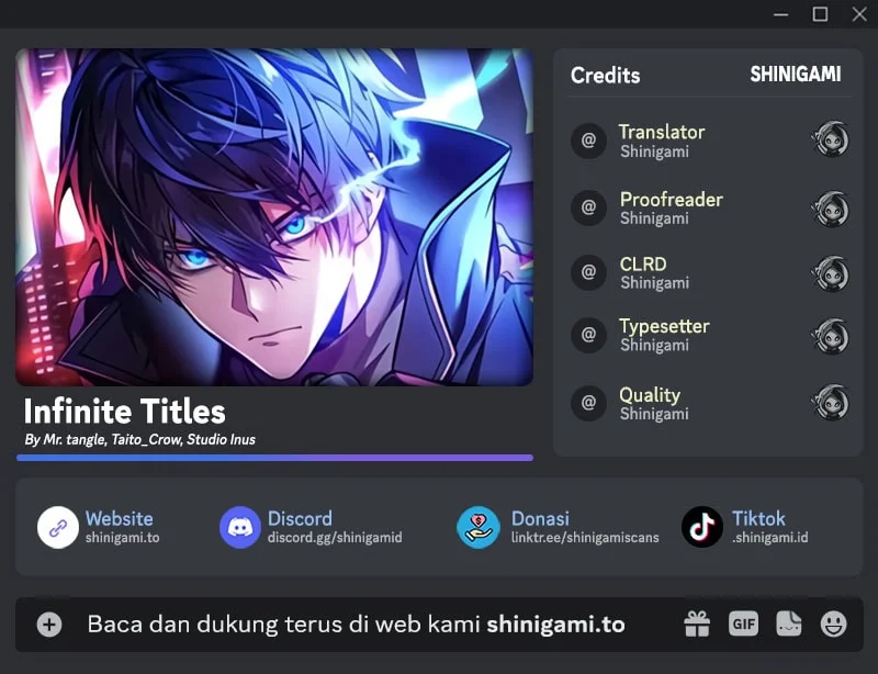 Komik Infinite Titles Chapter 20 gambar 1