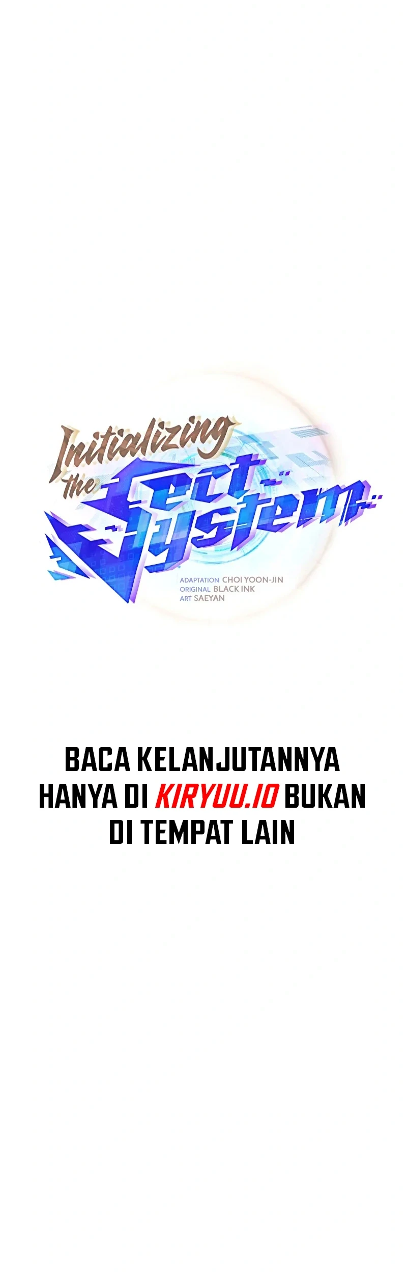Initializing the Sect System Chapter 22 Gambar 36