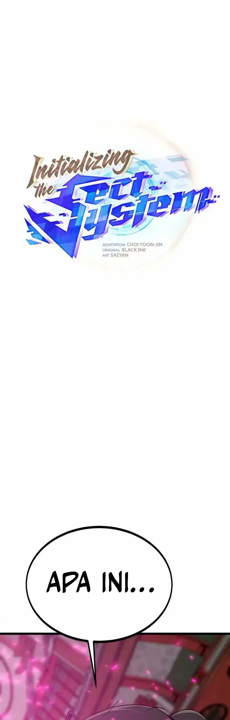 Initializing the Sect System Chapter 25 Gambar 27