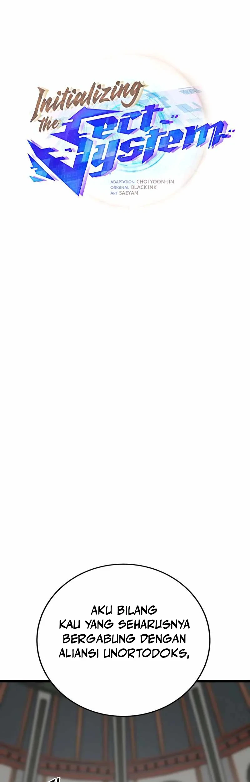 Initializing the Sect System Chapter 31 Gambar 32