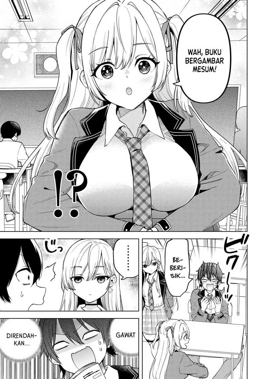 Inkyā no ore ga sekigae de S-kyū bishoujo ni kakomaretara himitsu no kankei ga hajimatta Chapter 1 Gambar 18