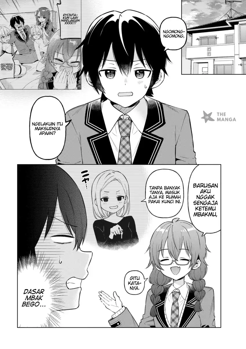 Inkyā no ore ga sekigae de S-kyū bishoujo ni kakomaretara himitsu no kankei ga hajimatta Chapter 11 Gambar 3