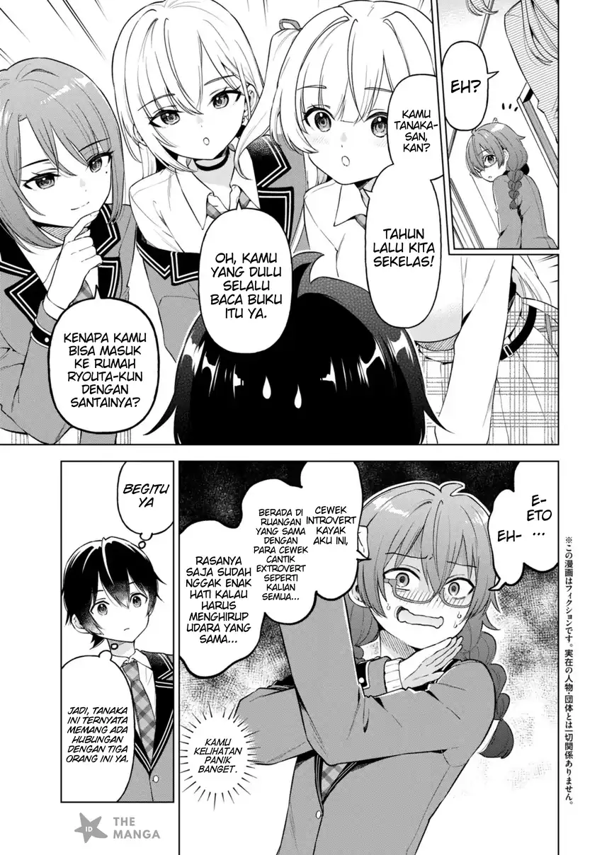 Inkyā no ore ga sekigae de S-kyū bishoujo ni kakomaretara himitsu no kankei ga hajimatta Chapter 11 Gambar 4