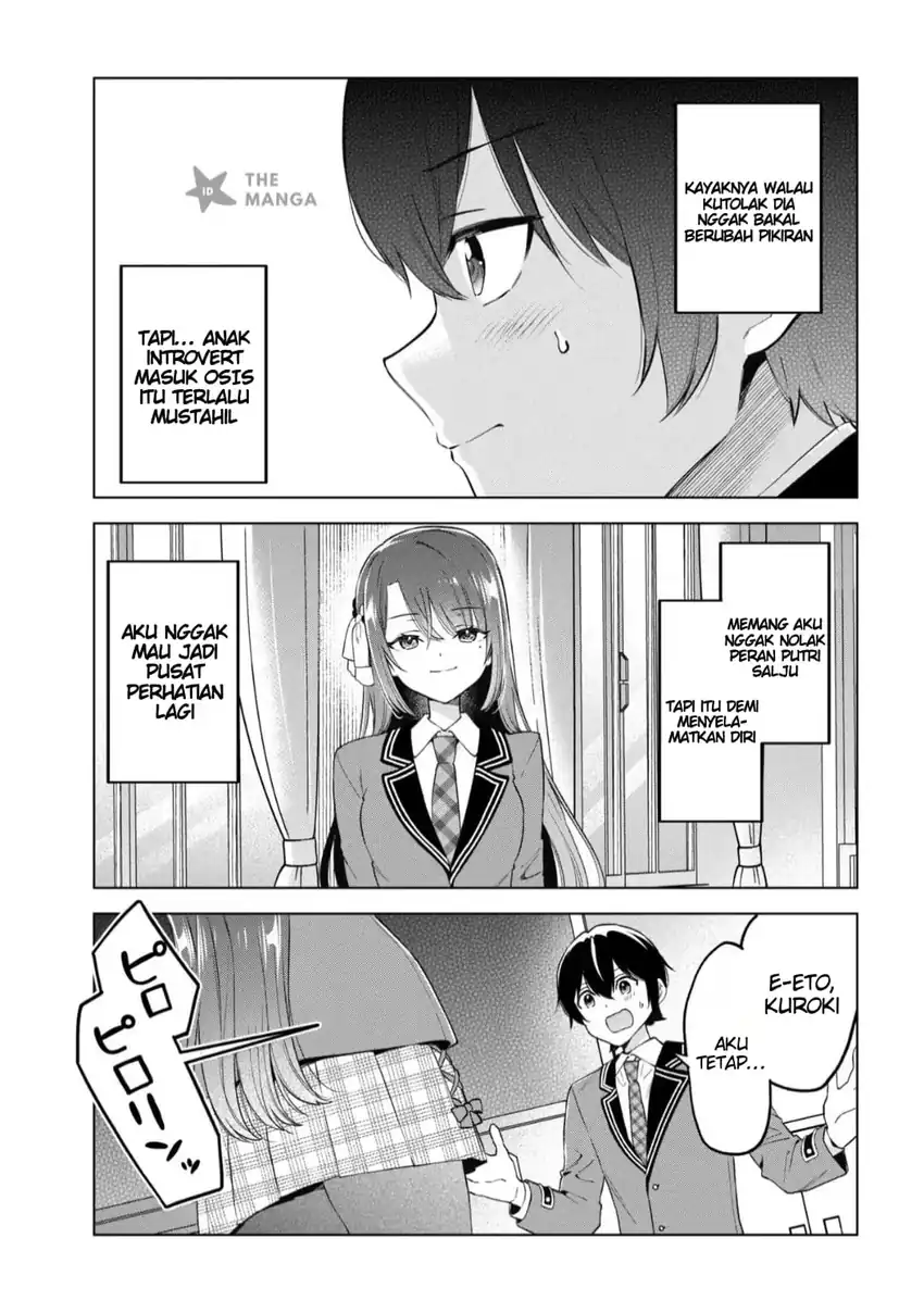 Inkyā no ore ga sekigae de S-kyū bishoujo ni kakomaretara himitsu no kankei ga hajimatta Chapter 13 Gambar 38