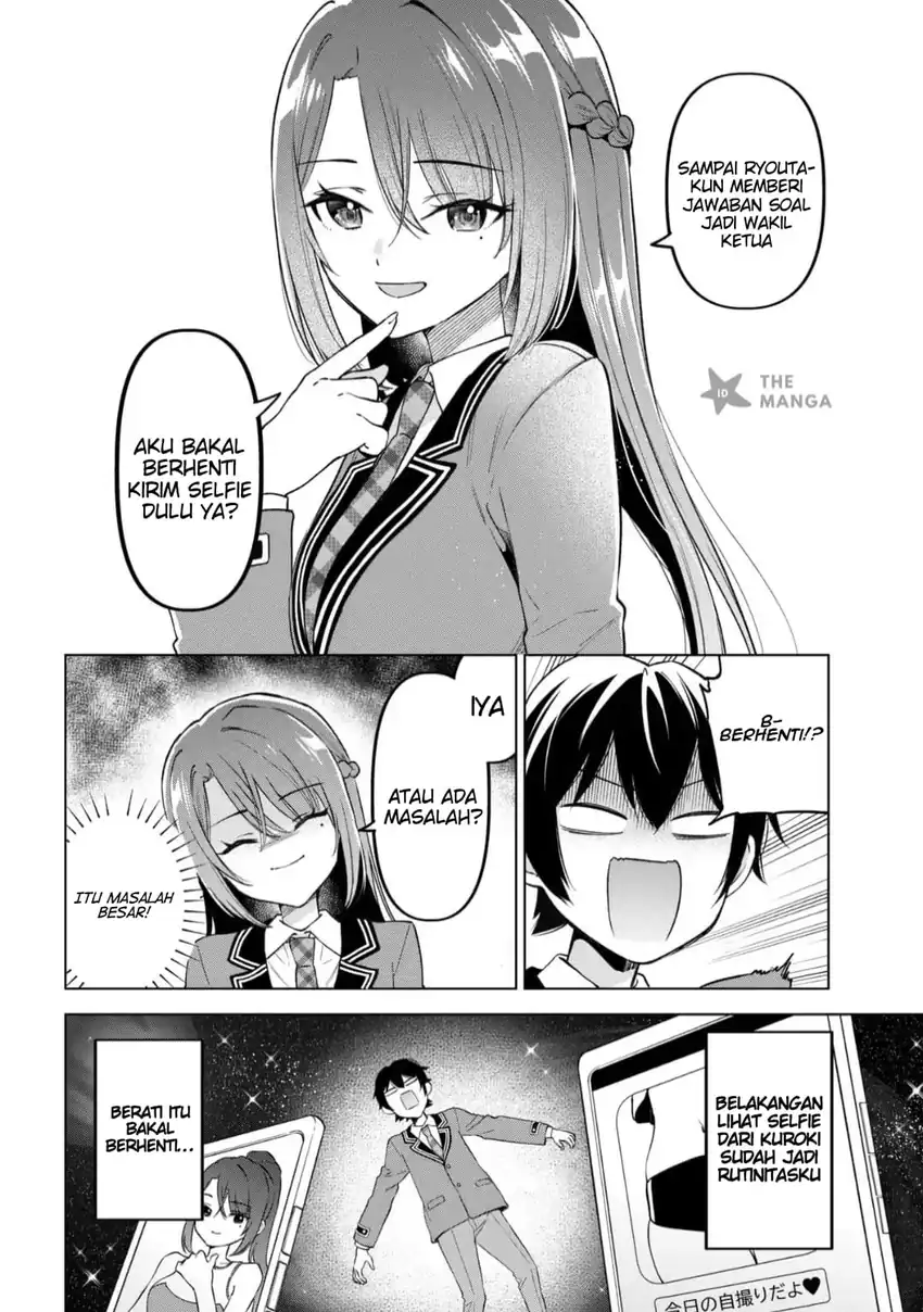 Inkyā no ore ga sekigae de S-kyū bishoujo ni kakomaretara himitsu no kankei ga hajimatta Chapter 13 Gambar 41