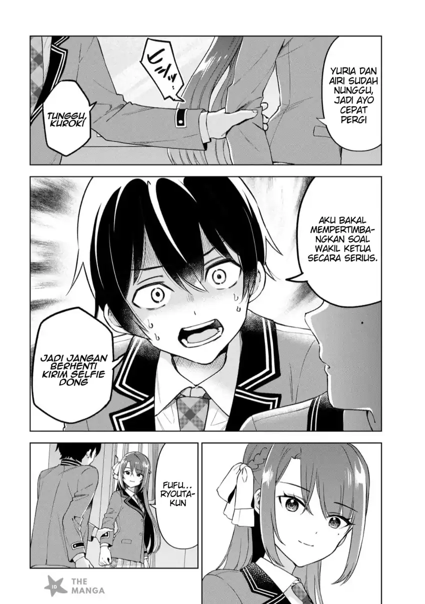 Inkyā no ore ga sekigae de S-kyū bishoujo ni kakomaretara himitsu no kankei ga hajimatta Chapter 13 Gambar 43