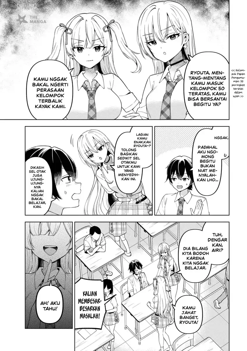 Inkyā no ore ga sekigae de S-kyū bishoujo ni kakomaretara himitsu no kankei ga hajimatta Chapter 16 Gambar 36