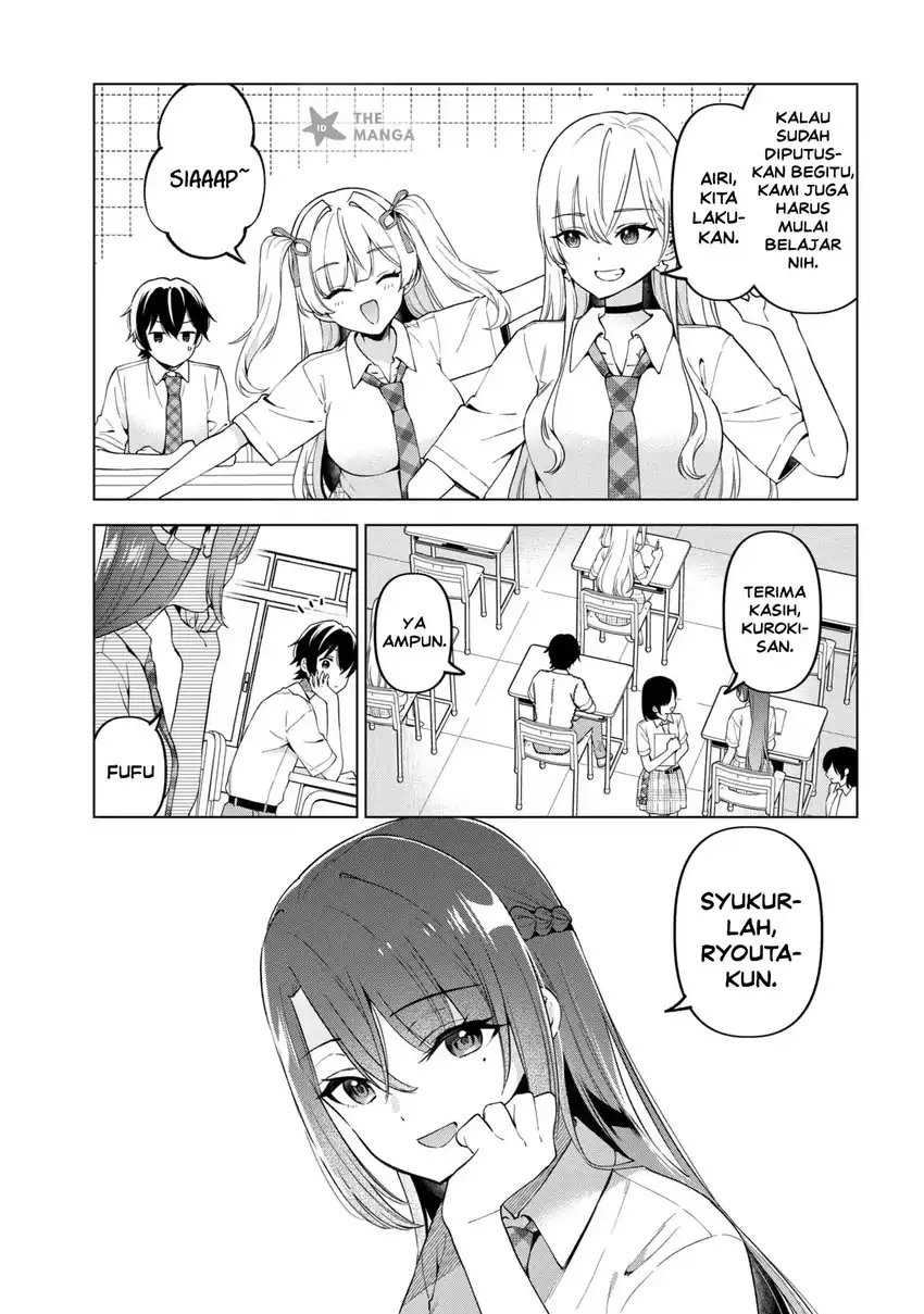 Inkyā no ore ga sekigae de S-kyū bishoujo ni kakomaretara himitsu no kankei ga hajimatta Chapter 16 Gambar 38