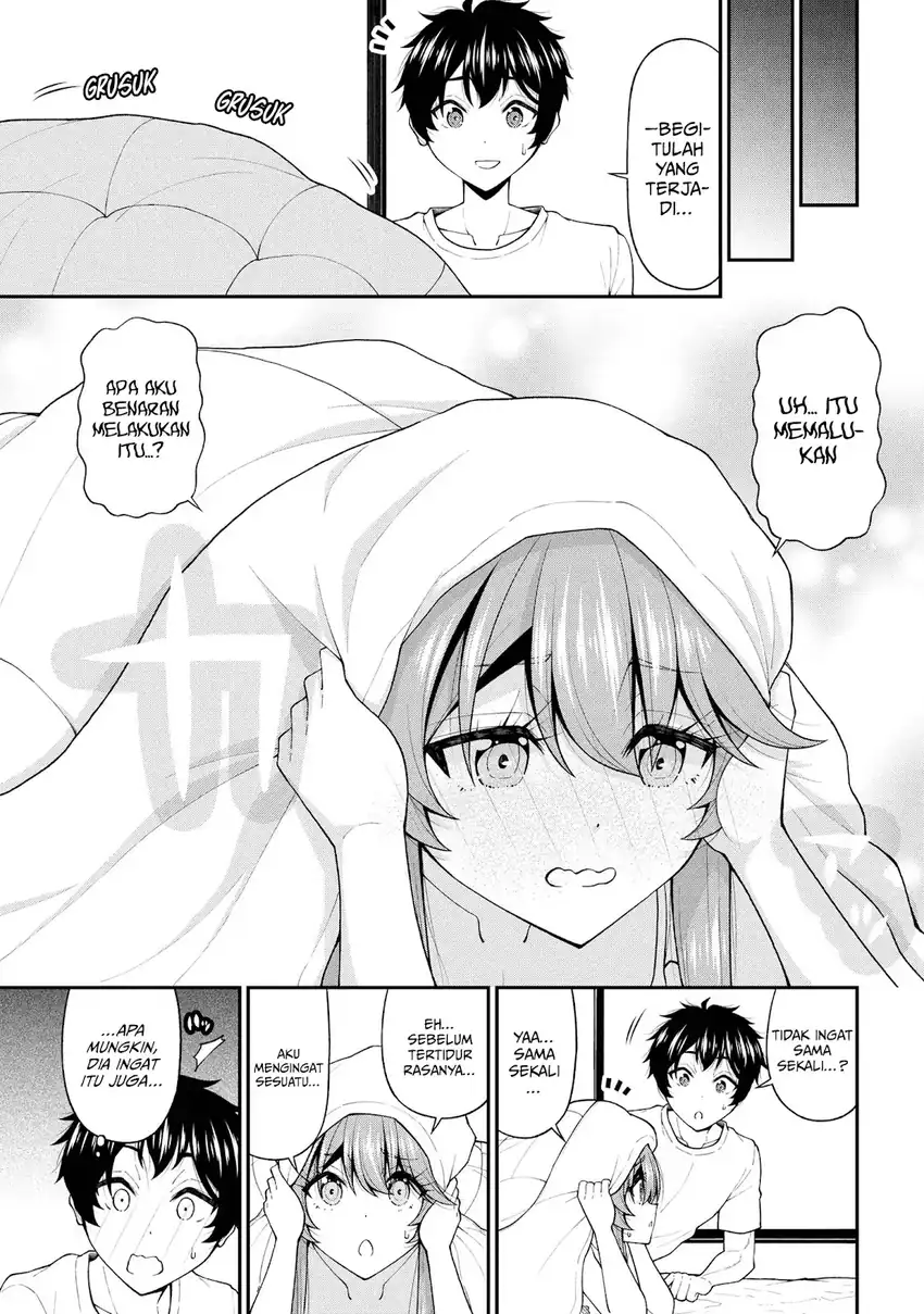 Inkya no Boku ni Batsu Game ni Kokuhaku Shitekita Hazu no Gyaru ga, Doumitemo Boku ni Betahore Desu Chapter 27 Gambar 4