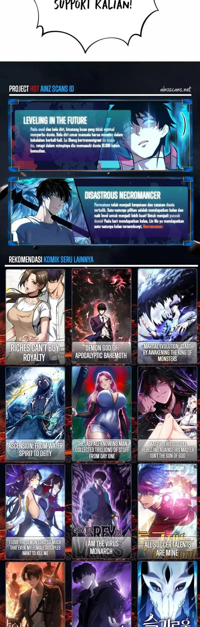 Invincible After Shocking My Empress Wife Chapter 105 Gambar 55