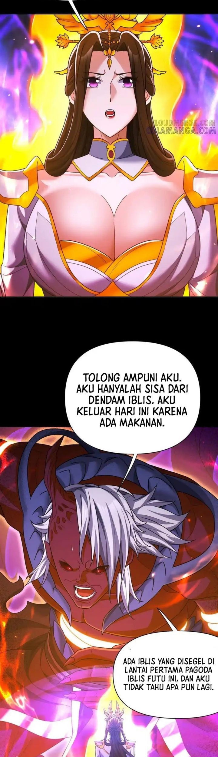 Invincible After Shocking My Empress Wife Chapter 86 Gambar 27