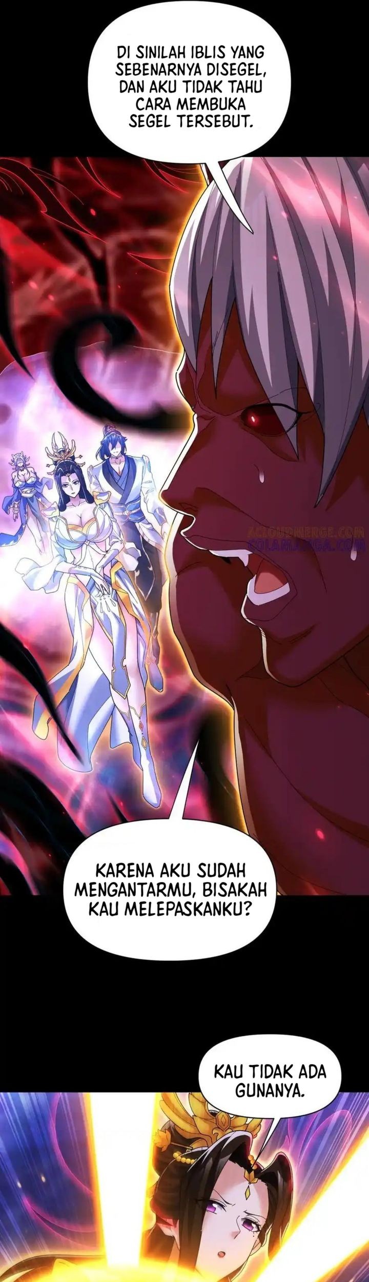 Invincible After Shocking My Empress Wife Chapter 86 Gambar 35
