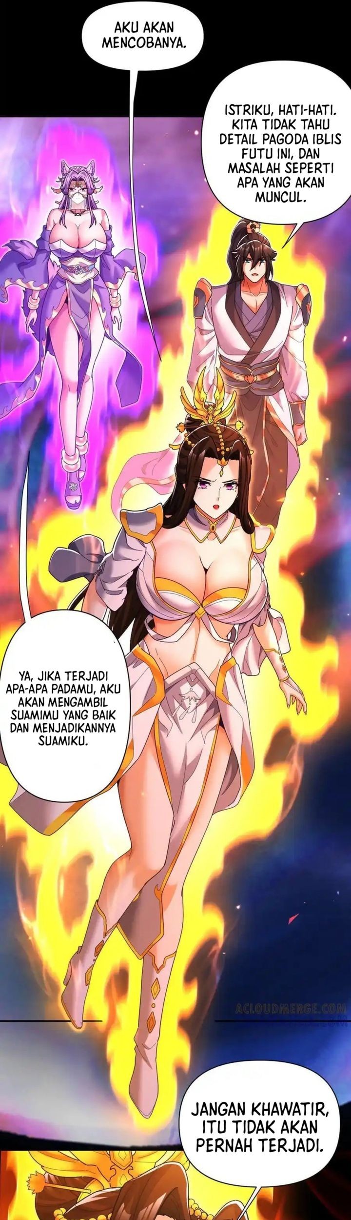 Invincible After Shocking My Empress Wife Chapter 86 Gambar 39