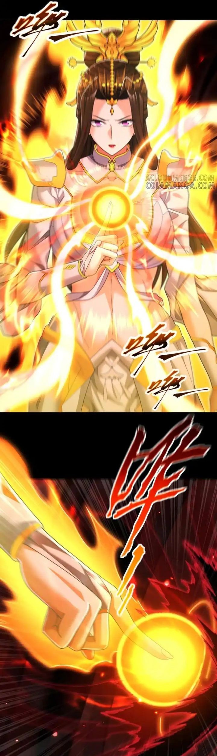 Invincible After Shocking My Empress Wife Chapter 86 Gambar 41