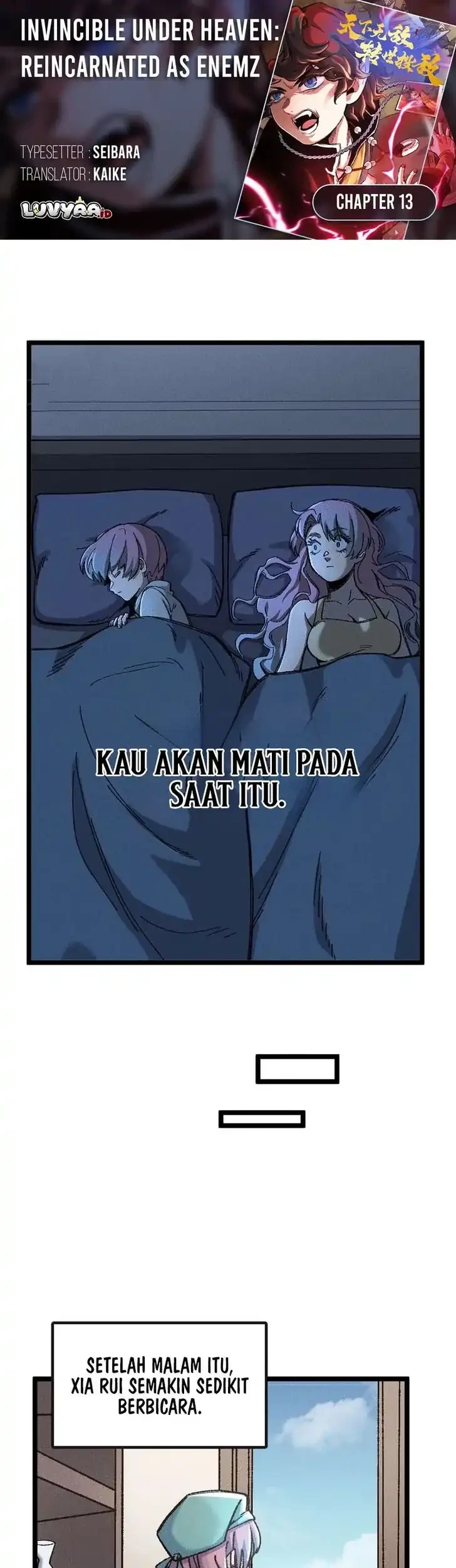 Komik Invincible Under Heaven: Reborn as the Enemy Chapter 13 gambar nomor 1