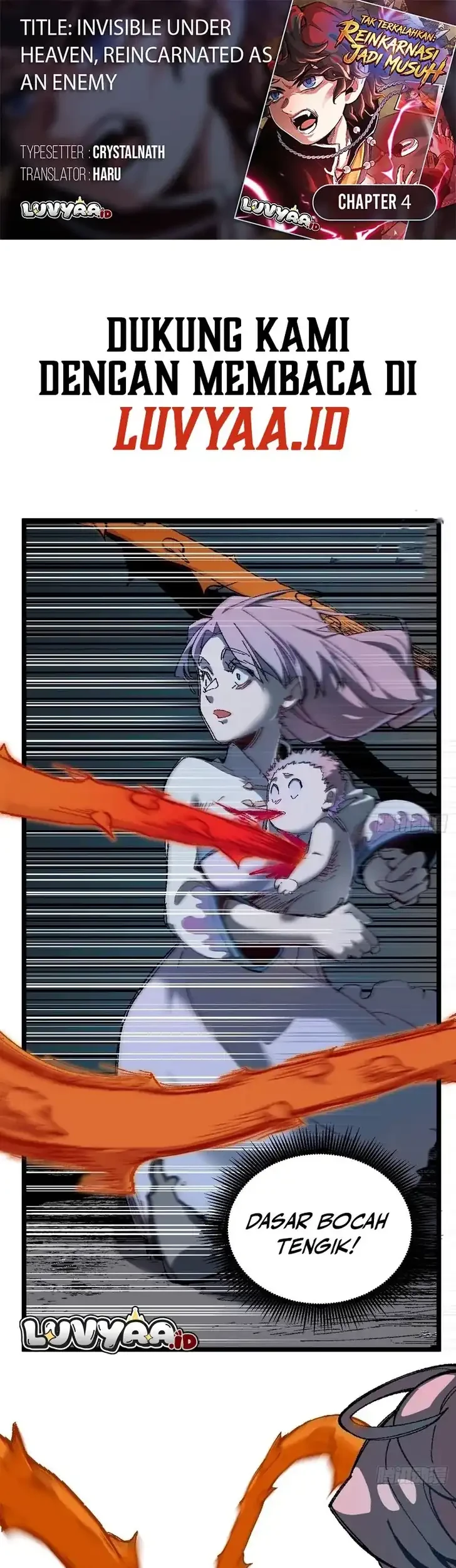 Komik Invincible Under Heaven: Reborn as the Enemy Chapter 4 gambar nomor 1