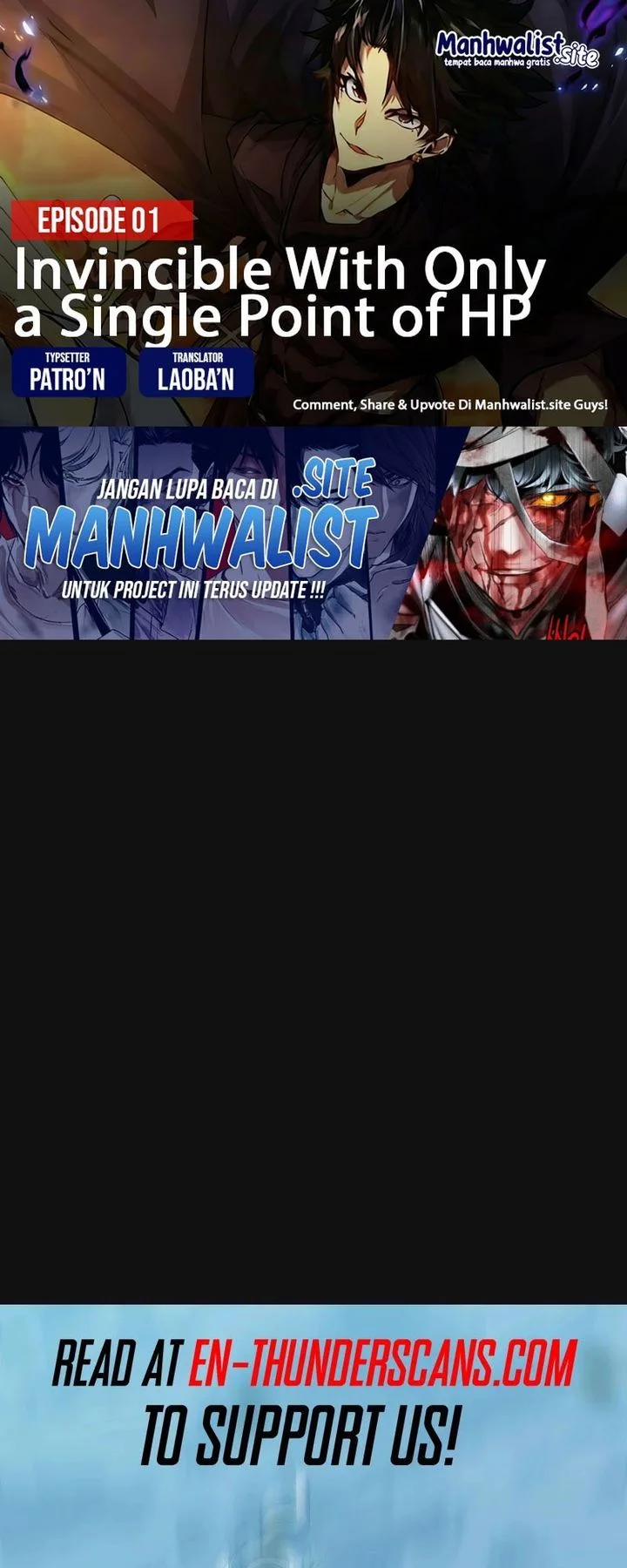 Komik Invincible With Only a Single Point of HP Chapter 1 gambar nomor 1