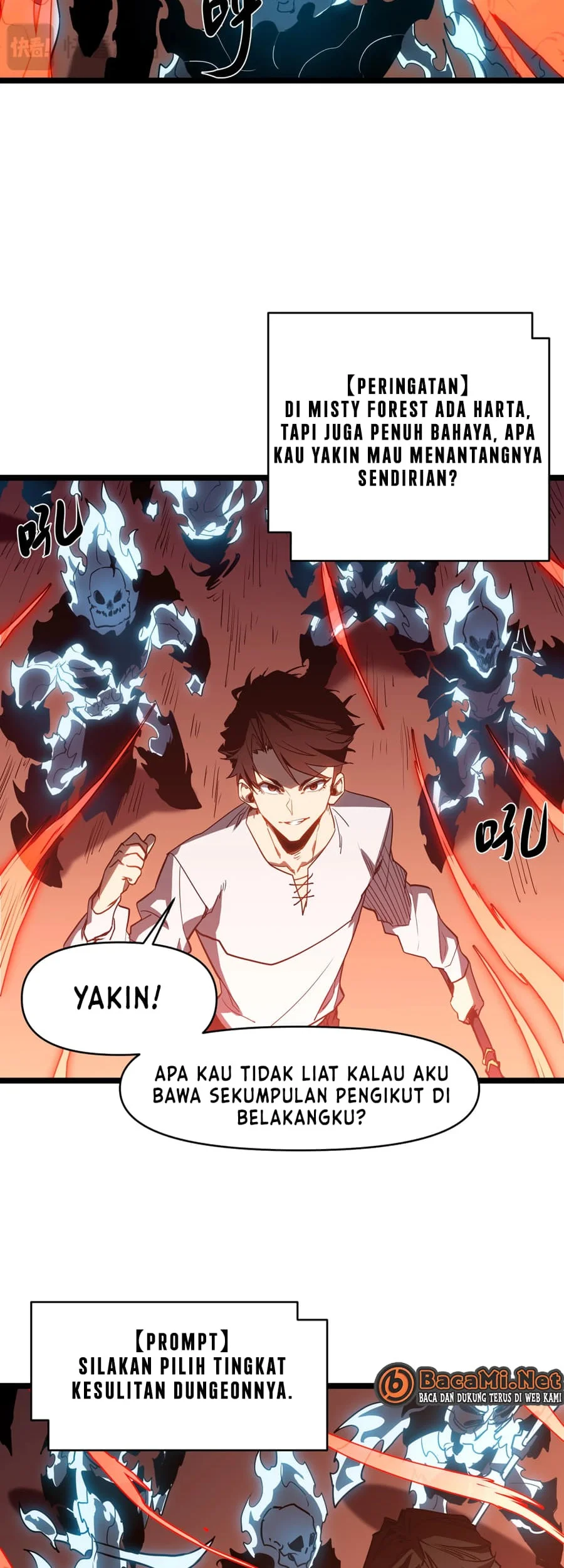 Invincible With Only a Single Point of HP Chapter 2 Gambar 44