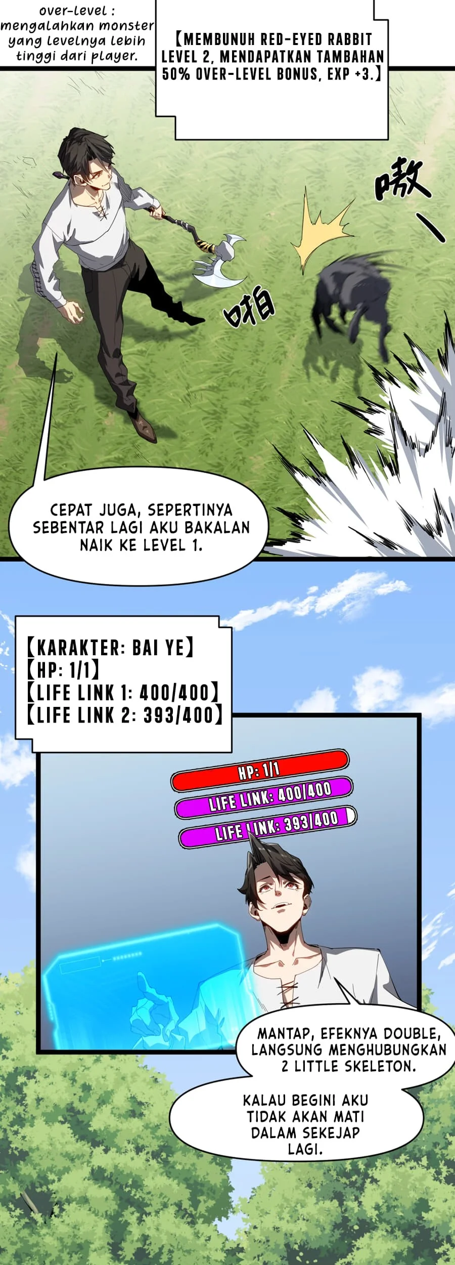 Invincible With Only a Single Point of HP Chapter 2 Gambar 26