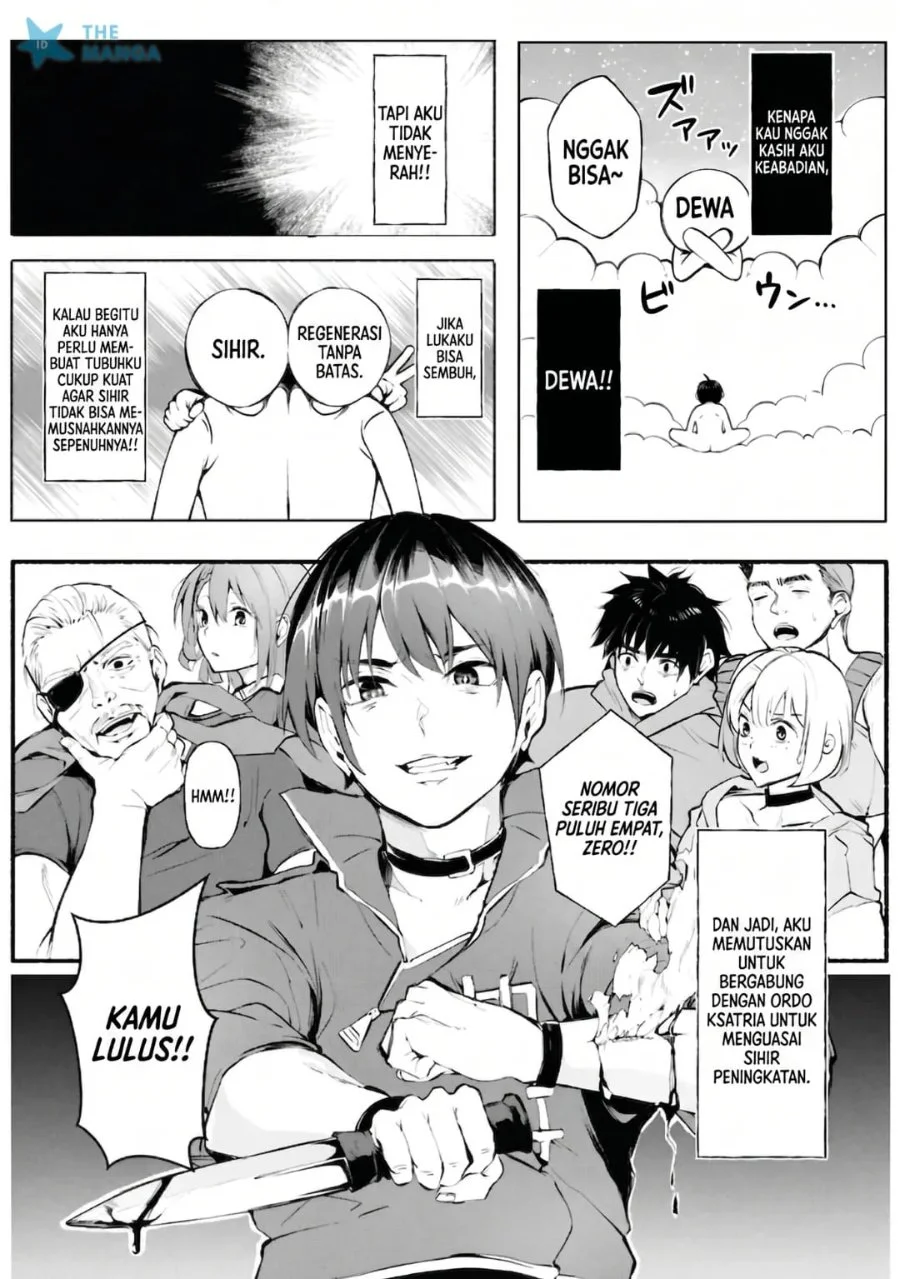 Ippan Heishi ga Tensei Tokuten ni "Mugen Saisei" wo Moratta Kekka, Amata no Bijo ni Nerawareta Chapter 1 Gambar 10