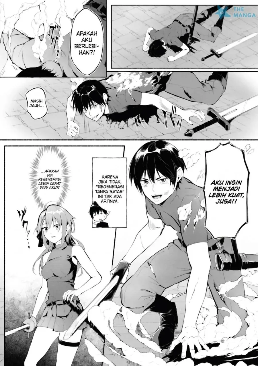 Ippan Heishi ga Tensei Tokuten ni "Mugen Saisei" wo Moratta Kekka, Amata no Bijo ni Nerawareta Chapter 1 Gambar 27