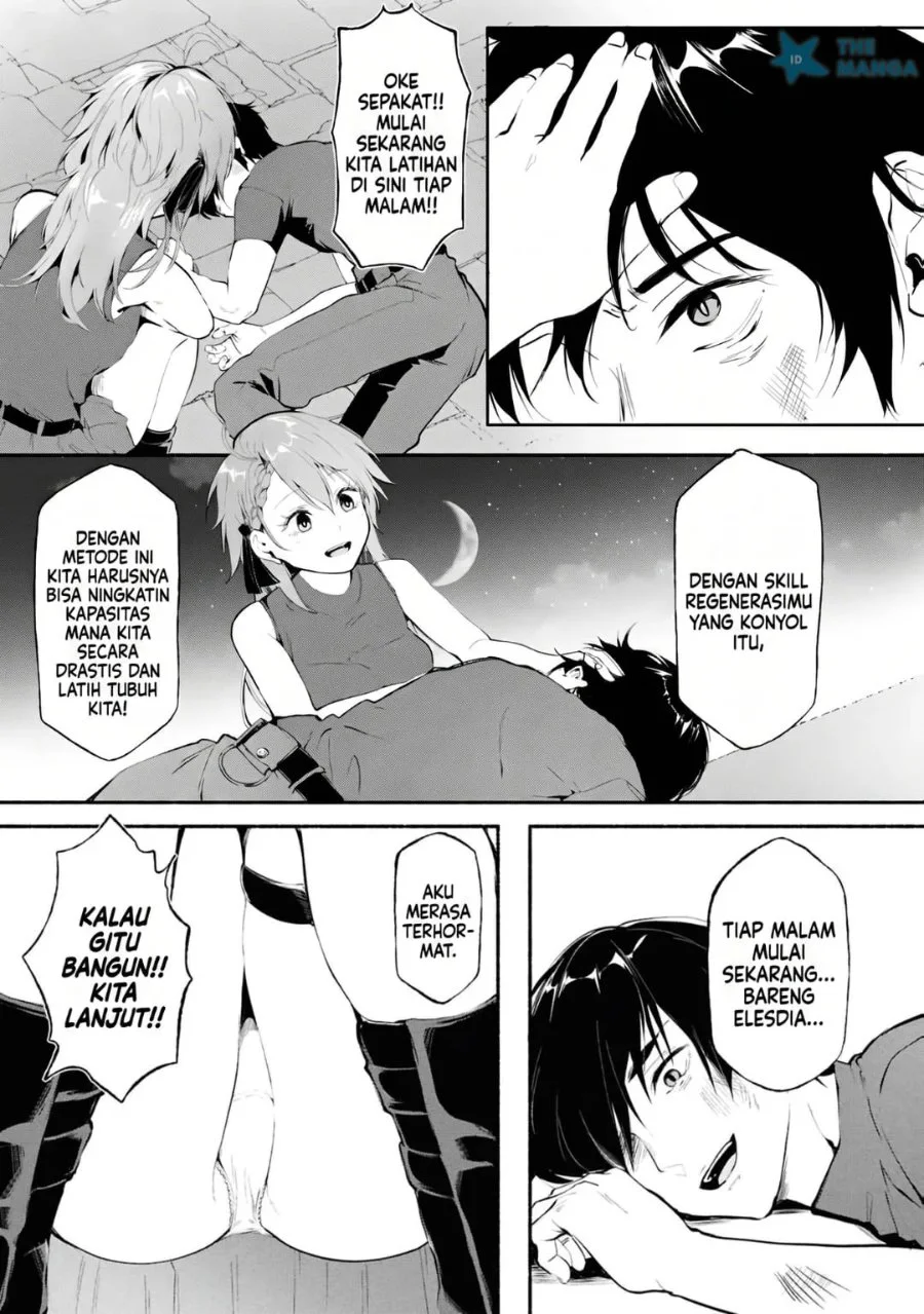 Ippan Heishi ga Tensei Tokuten ni "Mugen Saisei" wo Moratta Kekka, Amata no Bijo ni Nerawareta Chapter 1 Gambar 35