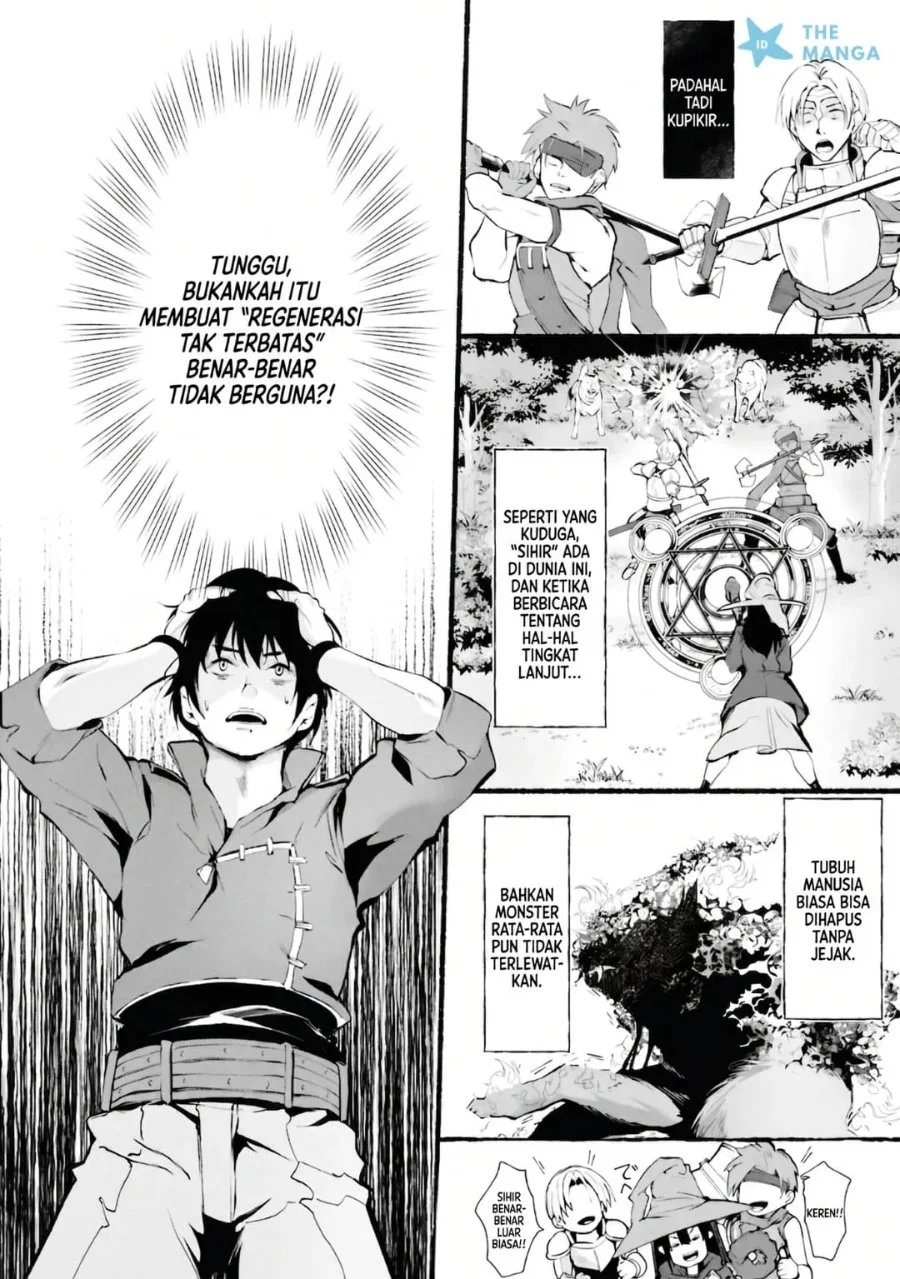 Ippan Heishi ga Tensei Tokuten ni "Mugen Saisei" wo Moratta Kekka, Amata no Bijo ni Nerawareta Chapter 1 Gambar 9