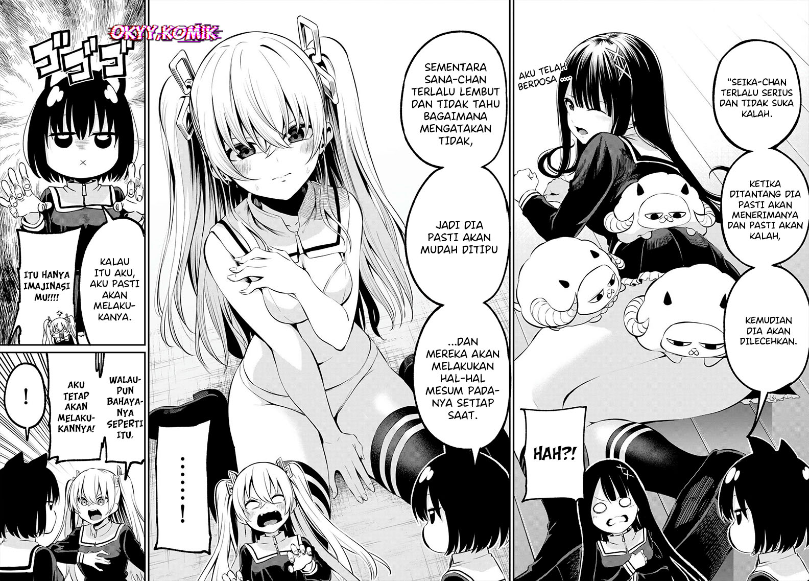 Irozuku Monochrome Chapter 3 Gambar 8