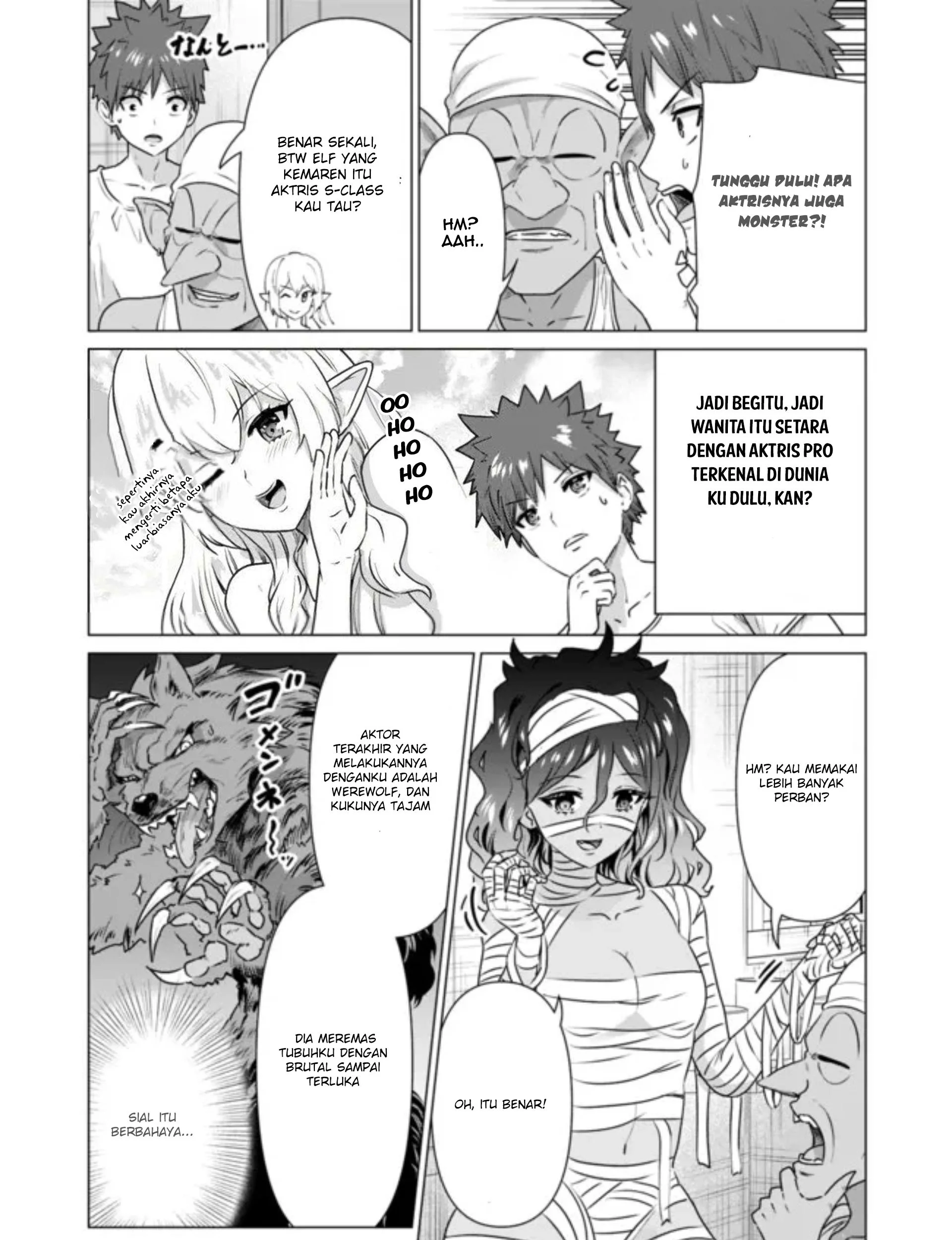 Isekai Danyuu ~Shiru Danyuu ga Isekai Tensei Shite Ero Chishiki Furu Katsuyo de Musou Danyuu ni Naru Hanashi ~ Chapter 2 Gambar 27