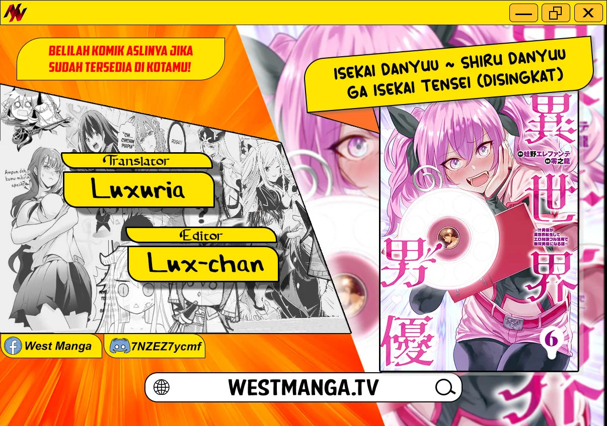 Komik Isekai Danyuu ~Shiru Danyuu ga Isekai Tensei Shite Ero Chishiki Furu Katsuyo de Musou Danyuu ni Naru Hanashi ~ Chapter 40 gambar 1