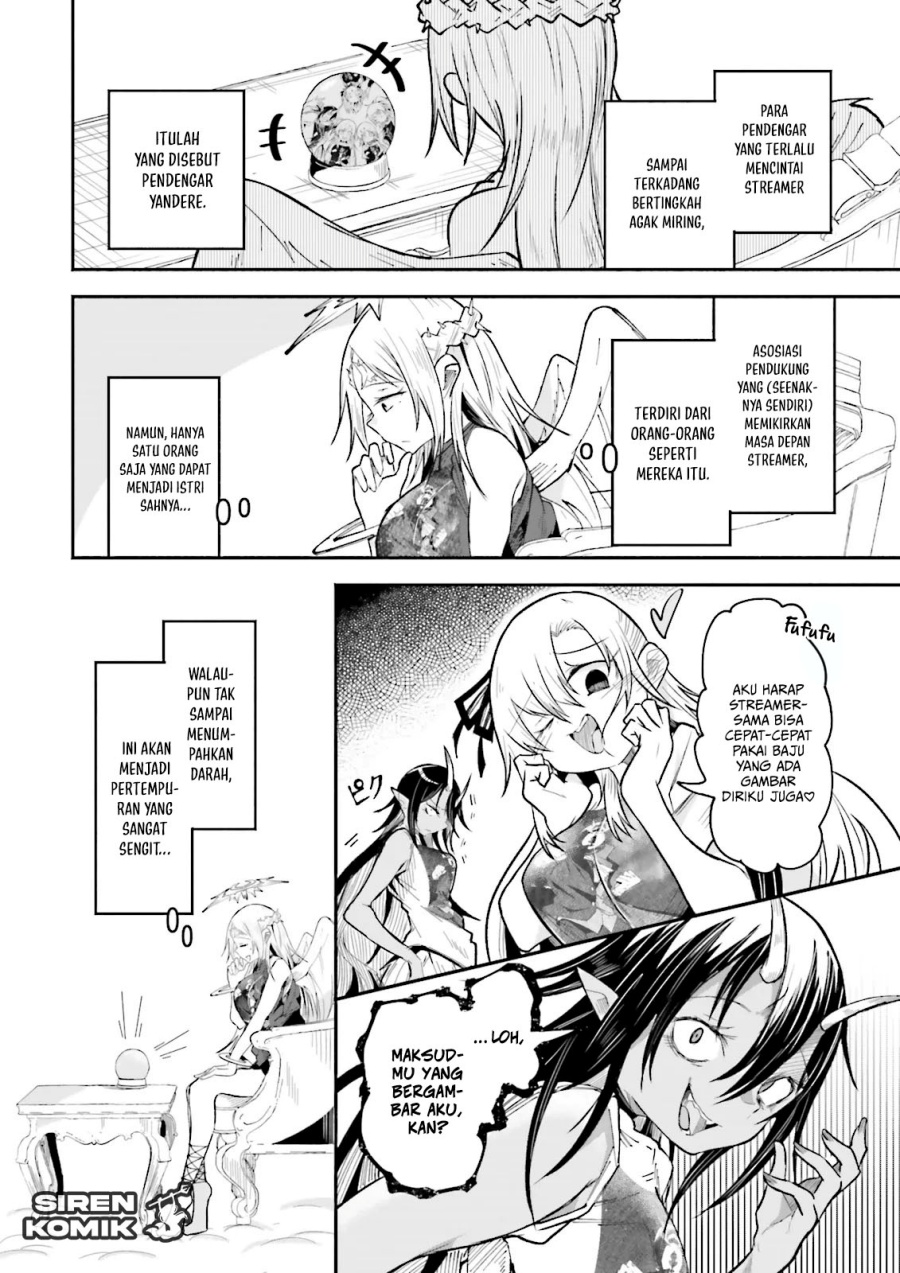 Isekai de Haishin Katsudou wo Shitara Tairyou no Yandere Shinja wo Umidashite Shimatta Ken Chapter 48 Gambar 4