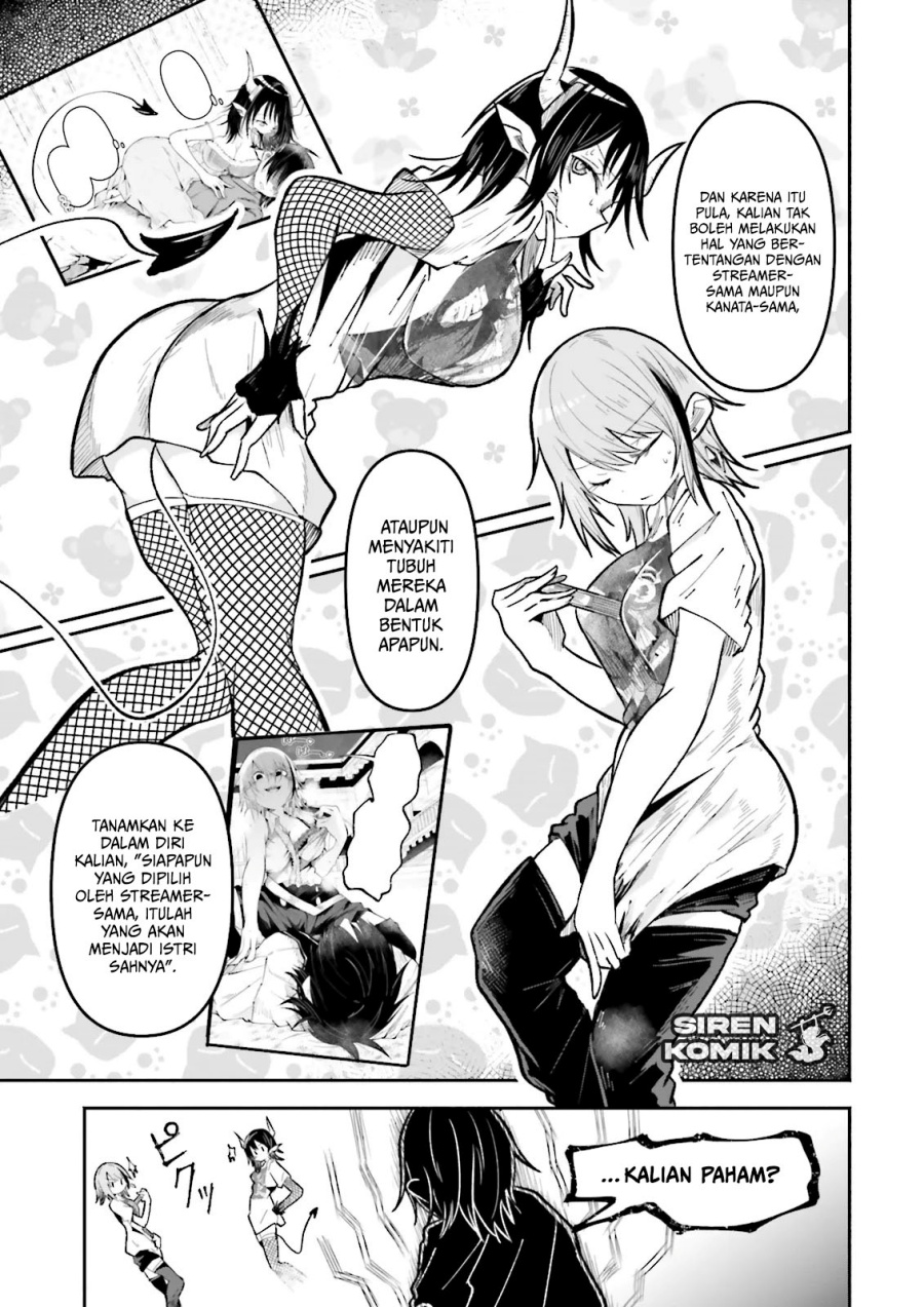 Isekai de Haishin Katsudou wo Shitara Tairyou no Yandere Shinja wo Umidashite Shimatta Ken Chapter 48 Gambar 7