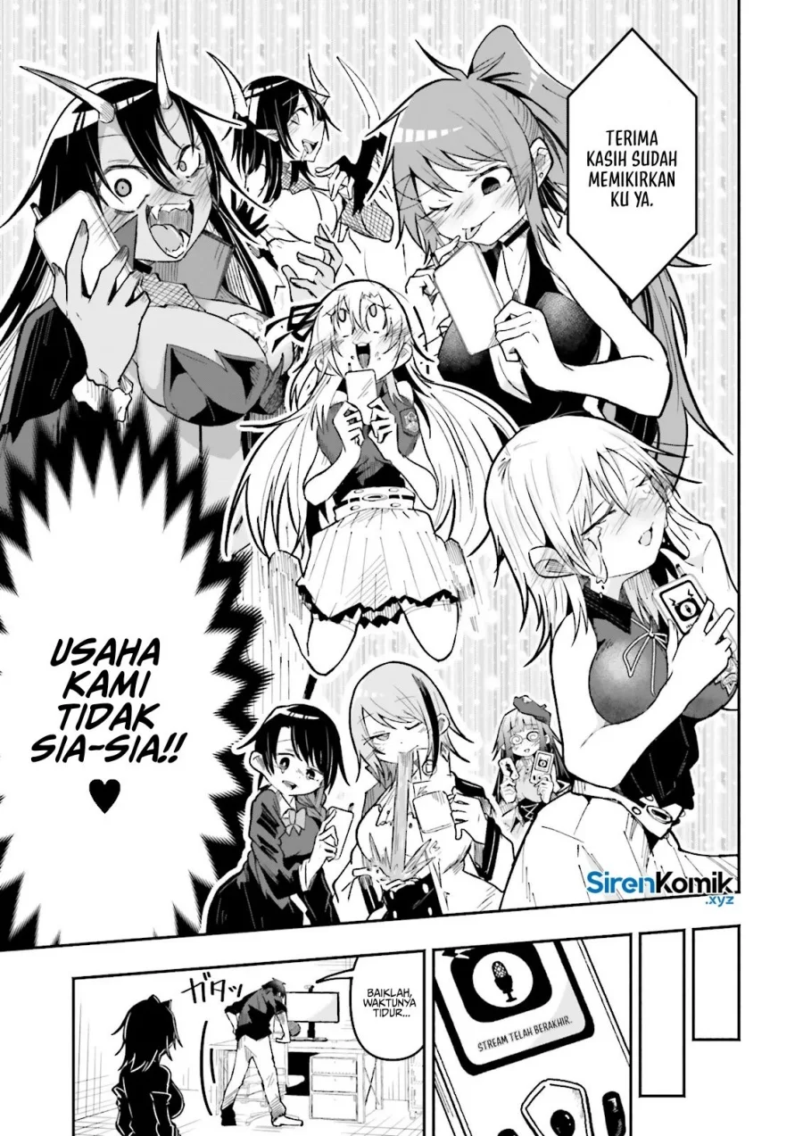 Isekai de Haishin Katsudou wo Shitara Tairyou no Yandere Shinja wo Umidashite Shimatta Ken Chapter 50 Gambar 6