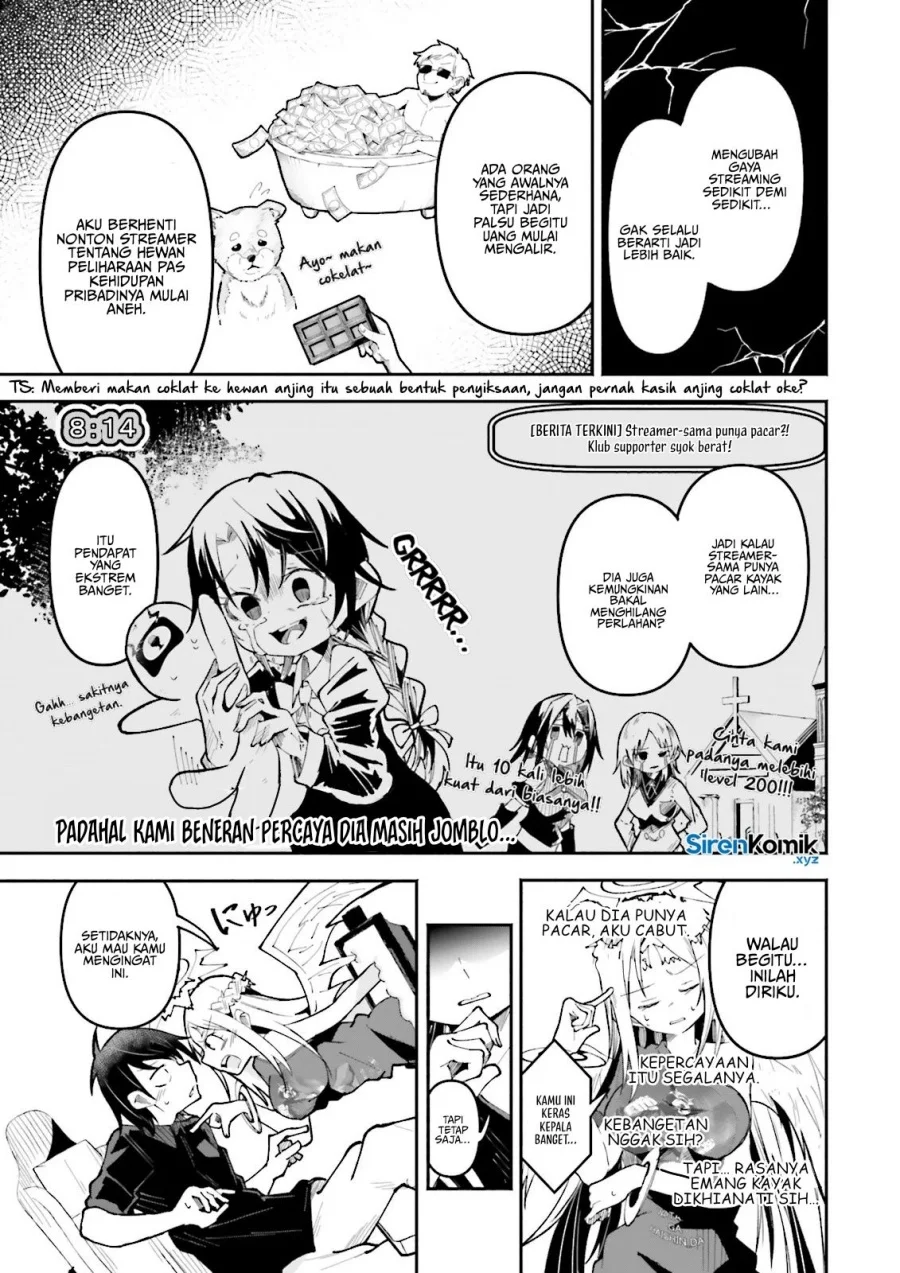 isekai de haishin katsudou wo shitara tairyou no yandere shinja wo umidashite shimatta ken chapter 53 - Page 10