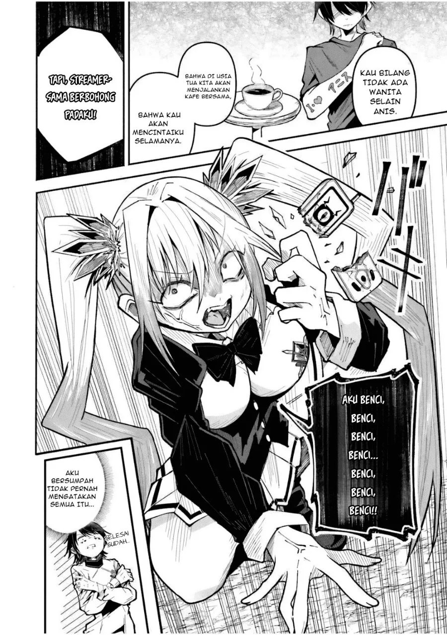 Isekai de Haishin Katsudou wo Shitara Tairyou no Yandere Shinja wo Umidashite Shimatta Ken Chapter 58 Gambar 7