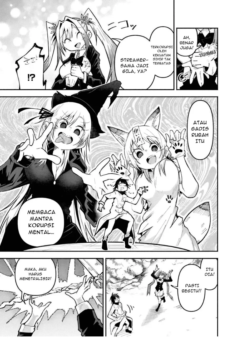 Isekai de Haishin Katsudou wo Shitara Tairyou no Yandere Shinja wo Umidashite Shimatta Ken Chapter 58 Gambar 8